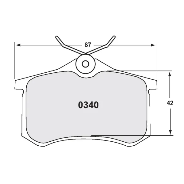0340 Brake Pads