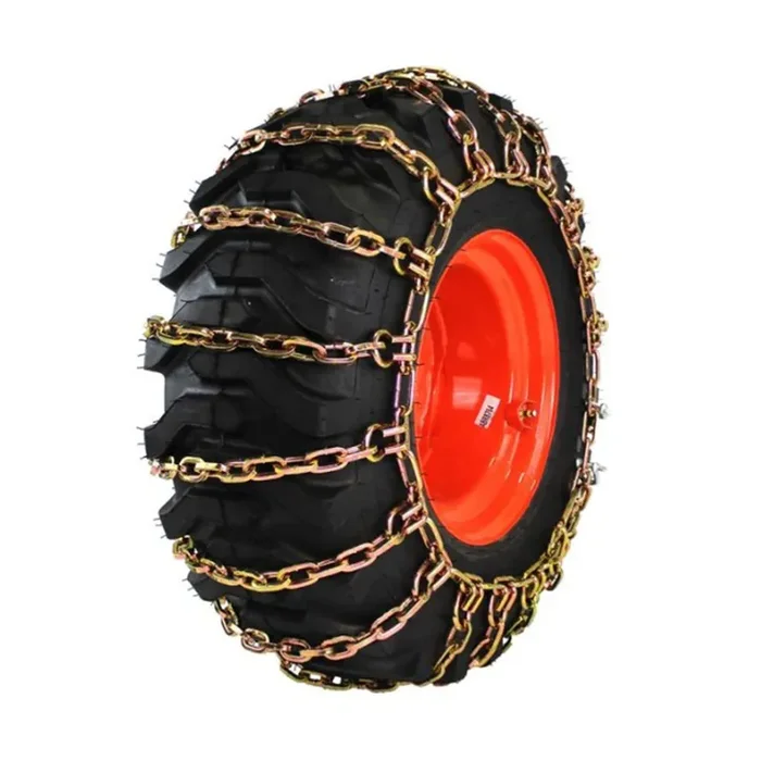 10×16.5 Skidder Skidsteer Heavy Duty Square link – 1 Pair