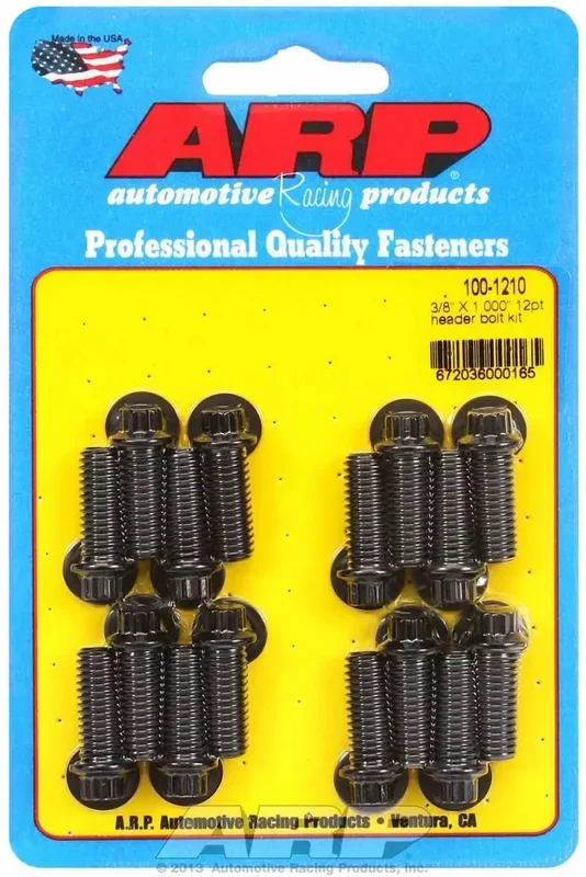 100-1210 ARP Fasteners Exhaust Header Bolt Universal
