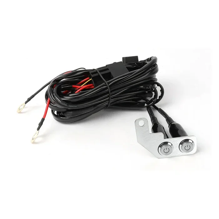18AWG Motorcycle Wire Harness For Dual Beam Dual Color Pods