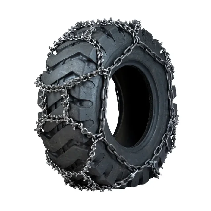 26.5-25 Quality Chain Loader-Grader Norsemen Studded H-Pattern – 1 Pair