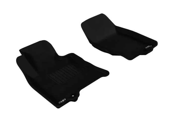 3D MAXpider 2009-2017 Infiniti QX70/QX50/FX35/EX35 Kagu 1st Row Floormat – Black