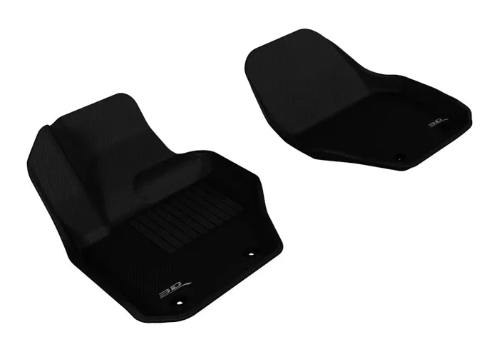3D MAXpider 2010-2018 Volvo XC60/S60/V60 Kagu 1st Row Floormat – Black