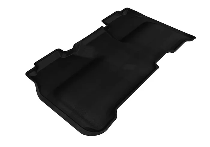 3D MAXpider 2014-2019 Chevrolet Silverado Crew Cab Kagu 2nd Row Floormats – Black