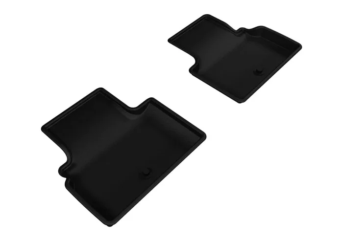 3D MAXpider 2014-2020 Infiniti Q50/Q60 Kagu 2nd Row Floormats – Black