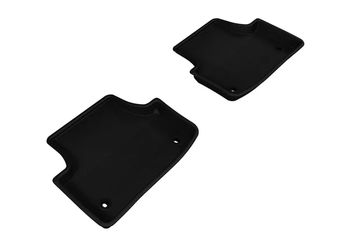 3D MAXpider 2015-2020 Audi A3/A3 Sportback E-Tron/RS3/S3 Kagu 2nd Row Floormats – Black