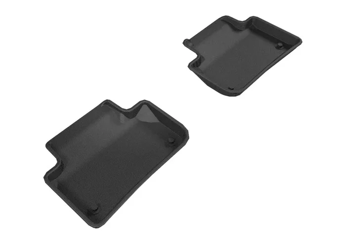 3D MAXpider 2018-2020 Audi Q5 Kagu 2nd Row Floormats – Black