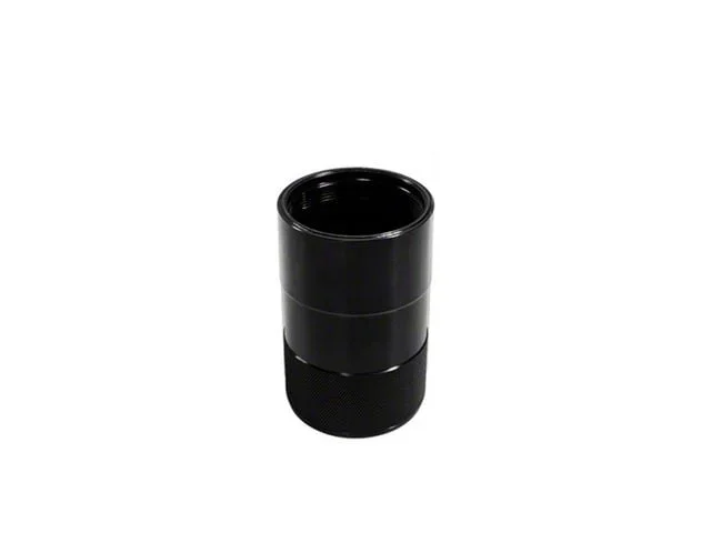 5-Inch Oil Catch Can Extension; 7oz; Satin (Universal; Some Adaptation May Be Required)