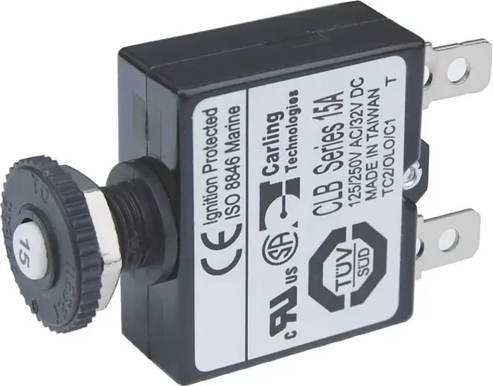 7056BSS Blue Sea Circuit Breaker Push Butt