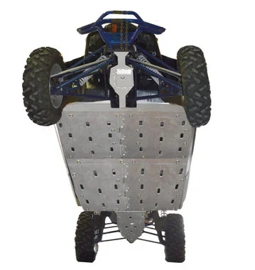 8-Piece Full Frame Aluminum Skid Plate Set, Arctic Cat WildCat 4