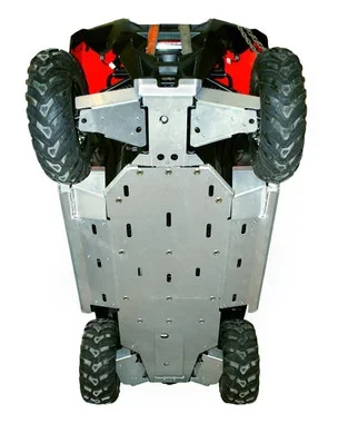 9-Piece Complete Aluminum Skid Plate Set, Polaris RZR 800