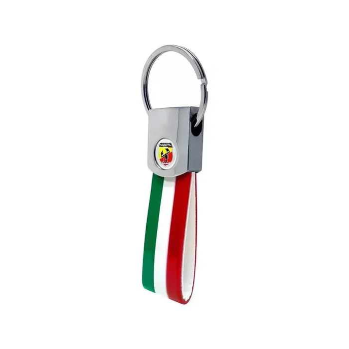 Abarth Band Keyring – Tricolore – Various Options