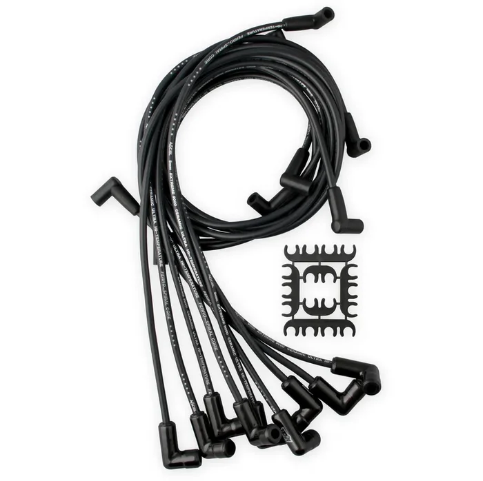 ACCEL 9018CK – Extreme 9000 Black Ceramic Boot Spark Plug Wire Set