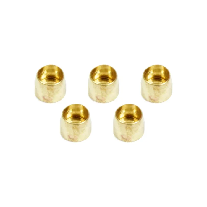 Aeroquip Brass -03 AN Replacement Sleeve For Brake Line Adapters – (5 Pack)