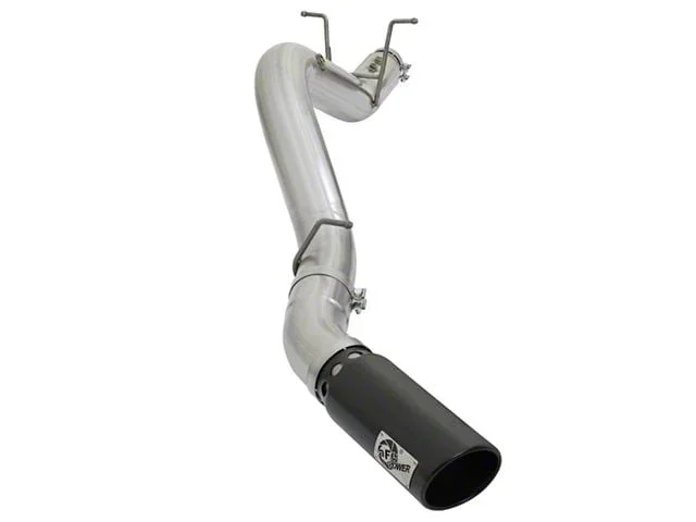 AFE ATLAS 5-Inch DPF-Back Single Exhaust System with Black Tip; Side Exit (17-19 6.6L Duramax Sierra 3500 HD)Find parts that fit my vehicle