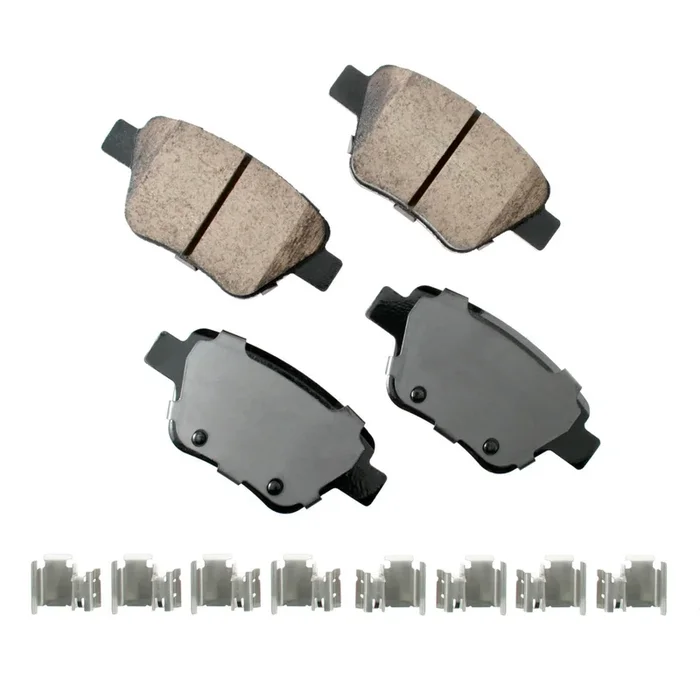 Akebono Brakes Euro Rear Brake Pads – Audi Quattro 2010-13 (Set of 4)