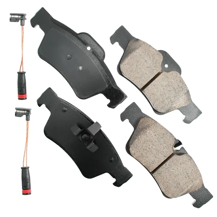 Akebono Brakes Euro Rear Brake Pads – Chevrolet/Ford/Jaguar 2005-2019 (Set of 4)
