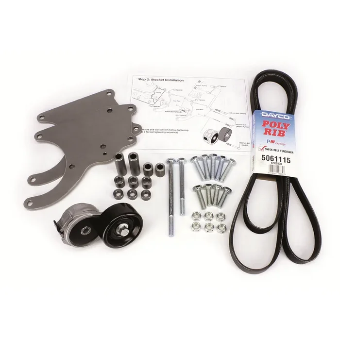 Alan Grove Components Air Conditioning Bracket – LS Truck Motor – RH – Low Profile
