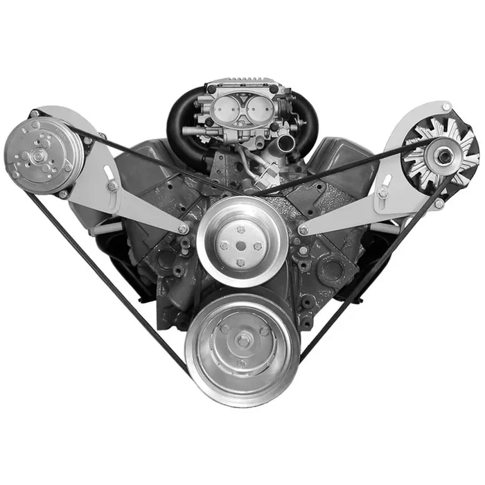 Alan Grove Components Alternator Bracket – SB Chevy – Long Water Pump – LH – Low Profile