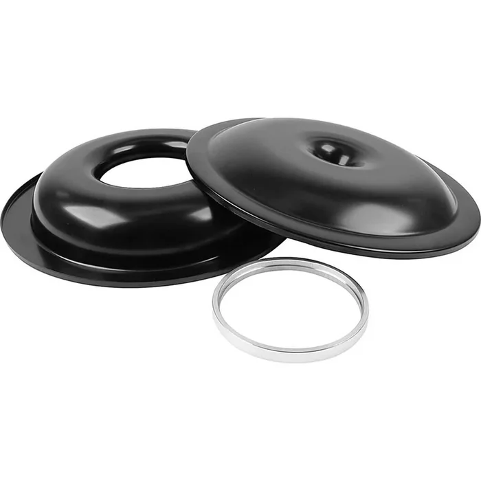 Allstar Performance 14″ Air Cleaner Kit With No Element – 1/2″ Sure Seal Spacer – Black
