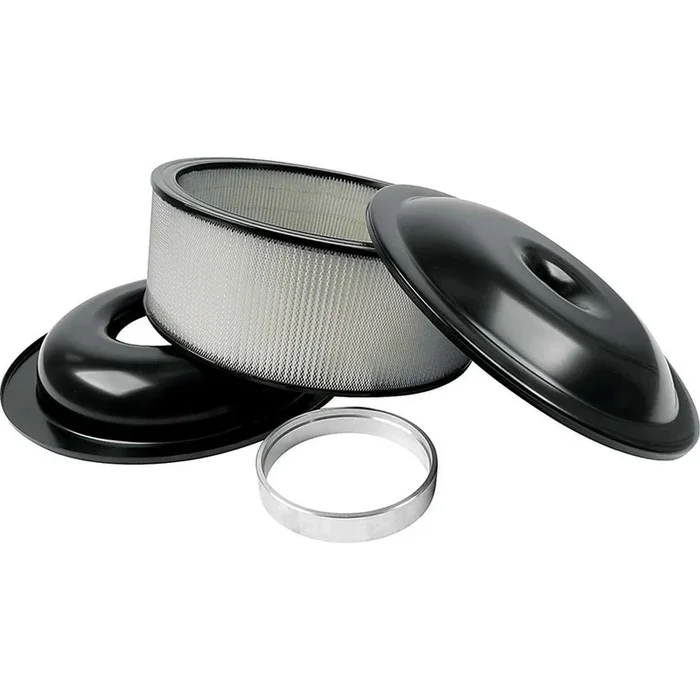 Allstar Performance 14″ Air Cleaner Kit With Paper Element – 5″ – Black
