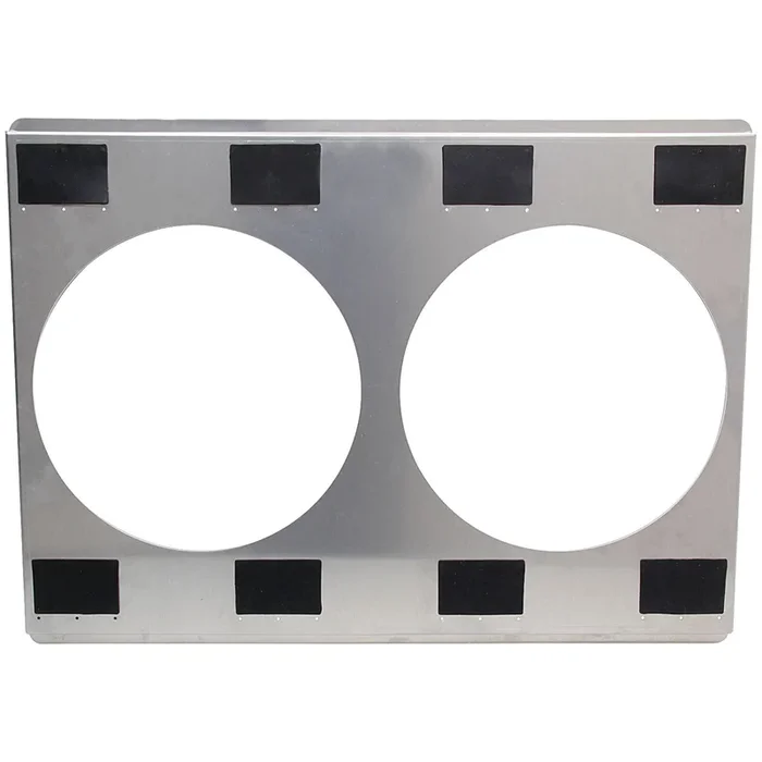 Allstar Performance Aluminum Fan Shroud 25-3/4×18-3/4 Dual 12