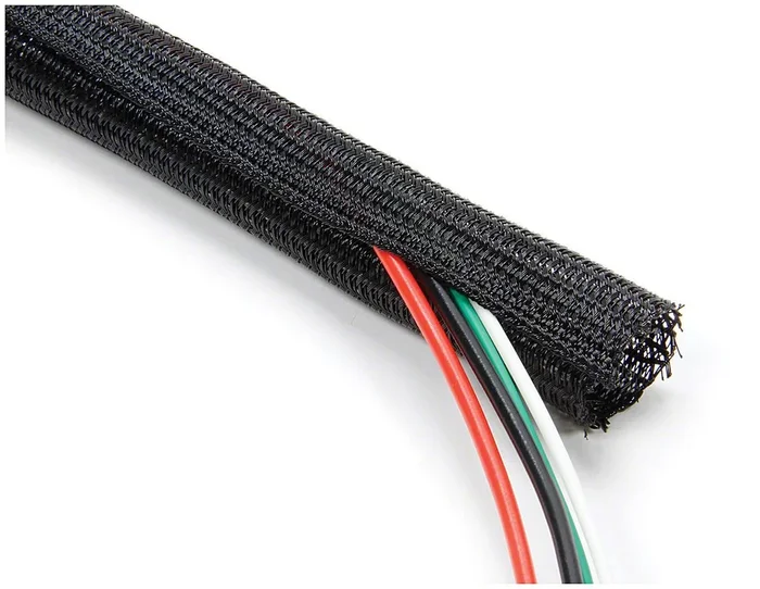 Allstar Performance Braided Wire Wrap; 1/2-Inch x 10-Foot