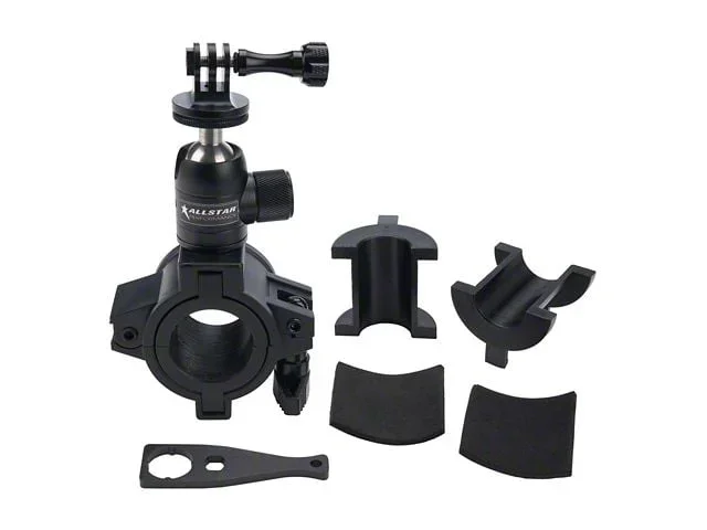 Allstar Performance GoPro Adjustable Camera Mount; Tube Mount (Universal; Some Adaptation May Be Required)