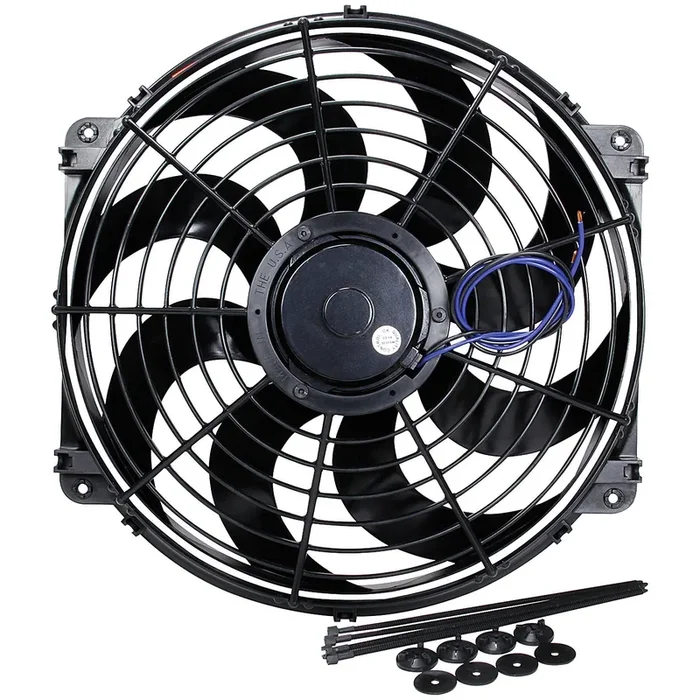 Allstar Performance Reversible Electric Fan – 16″ Curved Blade – 2350 CFM