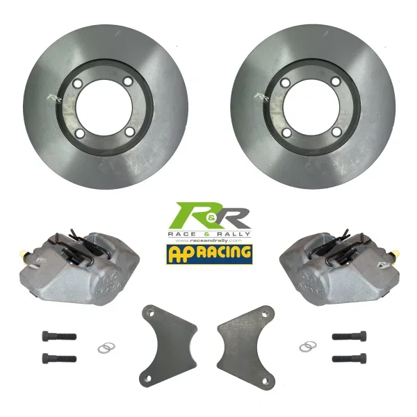 AP 13″ Rear Brake Kit – CP2577 Caliper – Ø264x11mm Discs – Plain Face Design