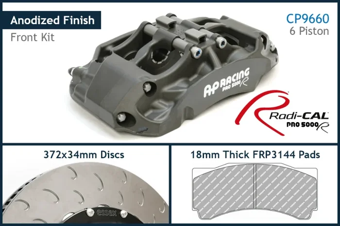 AP Racing by Essex Radi-CAL Competition Brake Kit (Front 9660/372mm)- BMW M3 (G80) & M4 (G82) Incl. Competition