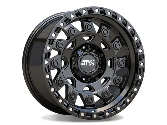 ATW Off-Road Wheels Congo All Satin Black 8-Lug Wheel; 20×10; -18mm Offset (01-06 Sierra 3500 HD SRW)Find parts that fit my vehicle