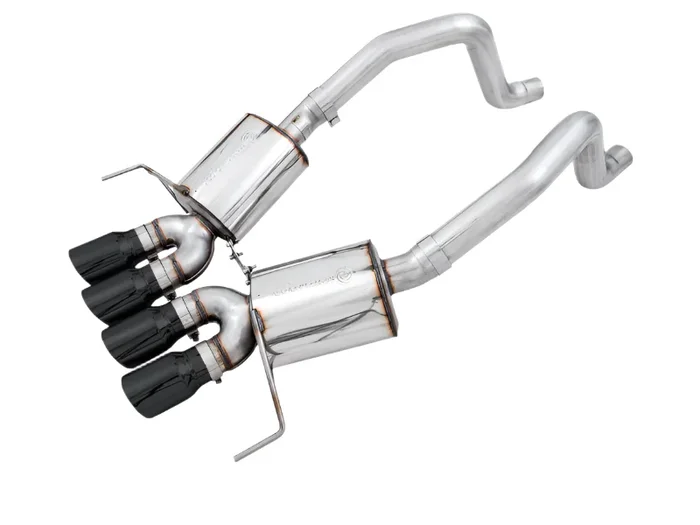 AWE Tuning 14-19 Chevy Corvette C7 Z06/ZR1 Touring Edition Axle-Back Exhaust w/Black Tips