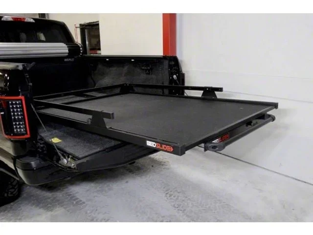 Bedslide 1000 Classic Bed Cargo Slide; Black (07-26 Sierra 3500 HD w/ 8-Foot Long Box)Find parts that fit my vehicle