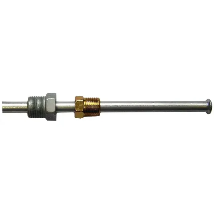 BLA-S420 AGS Brake Line Fitting Connects 1/4 Inch Port to 1/4 Inch