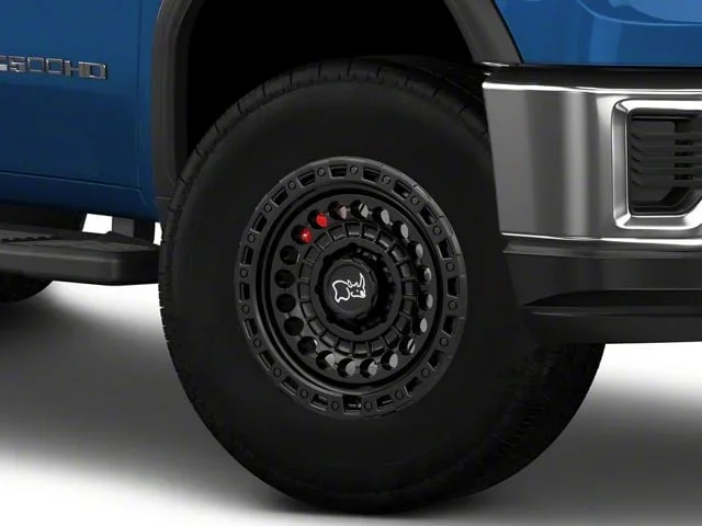 Black Rhino Sentinel Matte Black 8-Lug Wheel; 17×8.5; -18mm Offset (20-26 Sierra 3500 HD SRW)Find parts that fit my vehicle