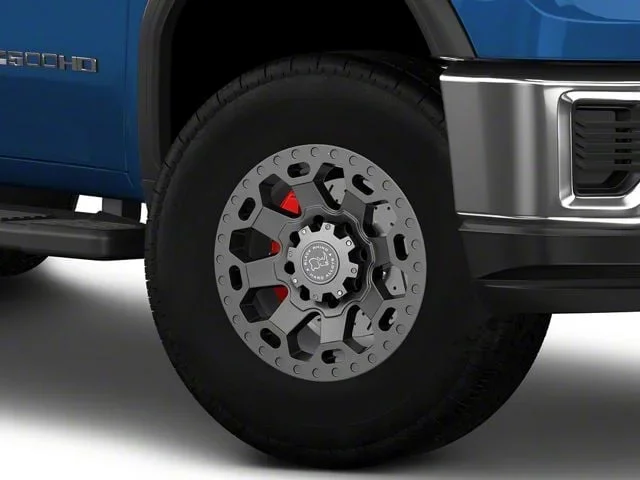 Black Rhino Warlord Matte Gunmetal 8-Lug Wheel; 17×9; 12mm Offset (20-26 Sierra 3500 HD SRW)Find parts that fit my vehicle