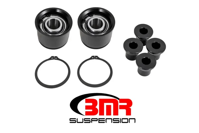 BMR 15-17 S550 Mustang Premium Rear Lower Control Arm Bearing Kit – Black