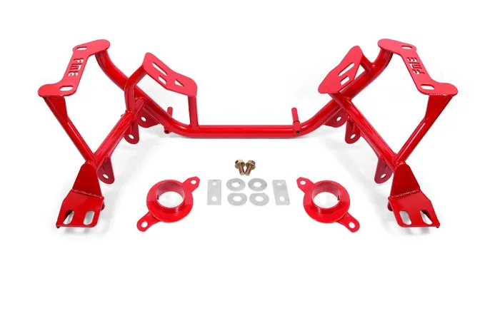 BMR 96-04 Ford Mustang K-Member Standard Version w/ Spring Perches – Red