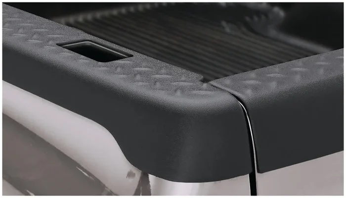 Bushwacker 94-01 Dodge Ram 1500 Fleetside Bed Rail Caps 96.0in Bed – Black