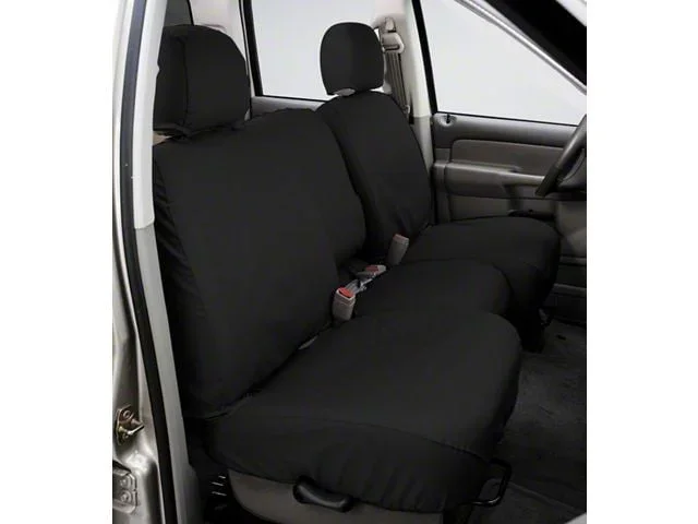 Covercraft Seat Saver Polycotton Custom Second Row Seat Cover; Charcoal (03-06 Sierra 3500 Crew Cab)Find parts that fit my vehicle