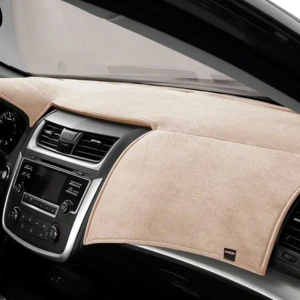 Covercraft VelourMat Custom Dash Cover; Beige (14-23 Jeep Cherokee KL w/ Climate & Light Sensors)Find parts that fit my vehicle