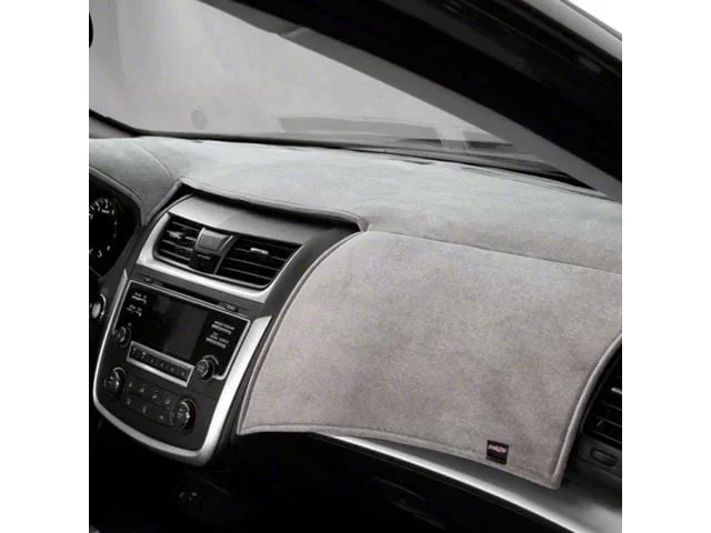 Covercraft VelourMat Custom Dash Cover; Grey (15-19 Sierra 3500 HD w/o Forward Collision Alert)Find parts that fit my vehicle