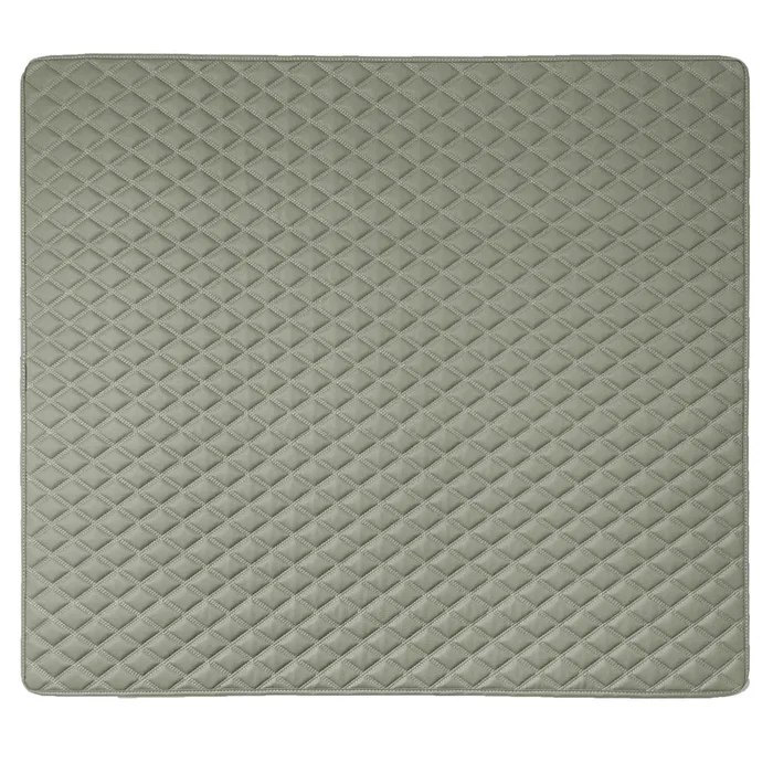 Deluxe Heavy-Duty Diamond Pattern Multi-Purpose Non-Slip Faux Leather Cargo Liner Gray, 46