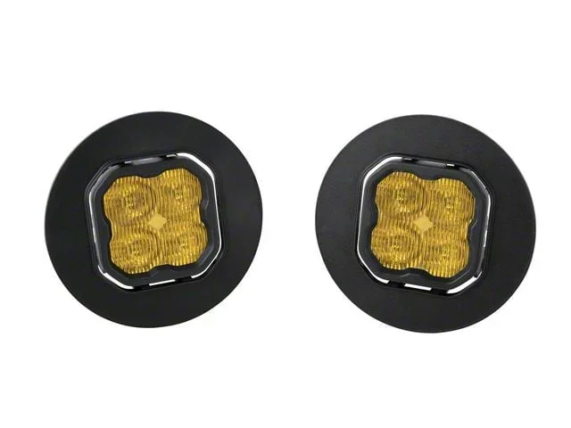 Diode Dynamics SS3 Sport Type GM-5 LED Fog Light Kit; Yellow SAE Fog (07-14 Sierra 3500 HD)Find parts that fit my vehicle