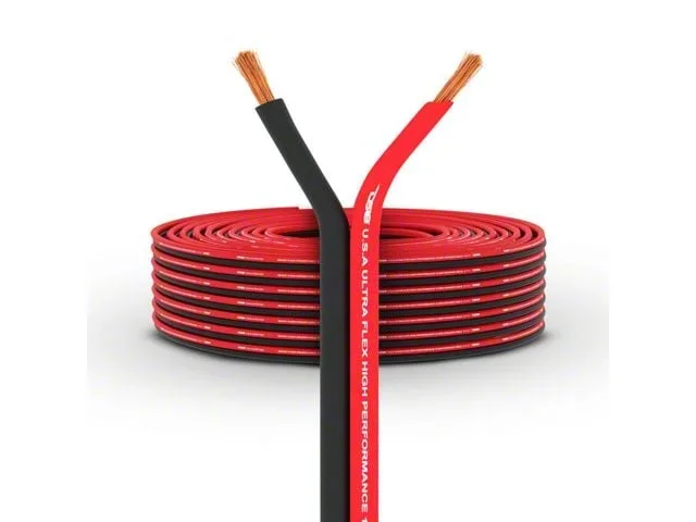 DS18 10-Gauge Ultra Flex Speaker Wire; 100-Foot