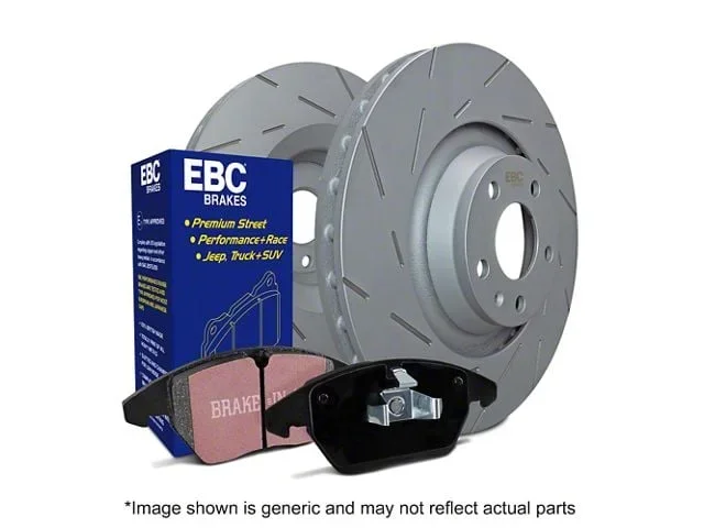 EBC Brakes Stage 2 Greenstuff 6000 8-Lug Brake Rotor and Pad Kit; Front (11-19 Sierra 3500 HD)Find parts that fit my vehicle