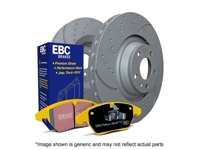 EBC Brakes Stage 5 Yellowstuff 8-Lug Brake Rotor and Pad Kit; Rear (07-10 Sierra 3500 HD DRW)Find parts that fit my vehicle