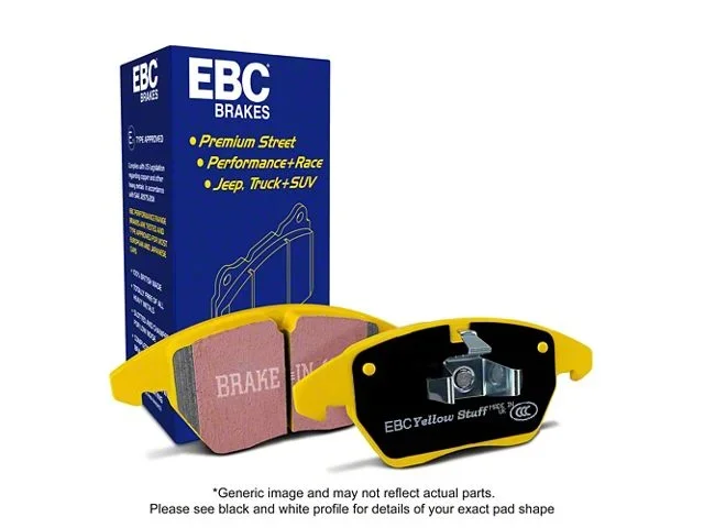 EBC Brakes Yellowstuff Racing Aramid Fiber Brake Pads; Rear Pair (07-10 Sierra 3500 HD SRW)Find parts that fit my vehicle