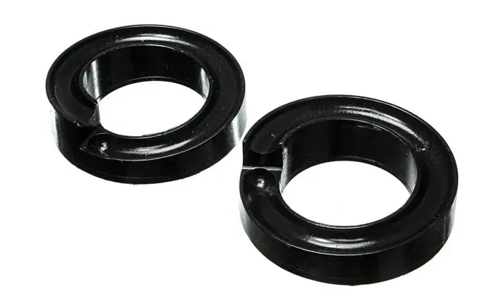 Energy Suspension 2005-07 Ford F-250/F-350 SD 2/4WD Front Coil Spring Isolator Set – Black